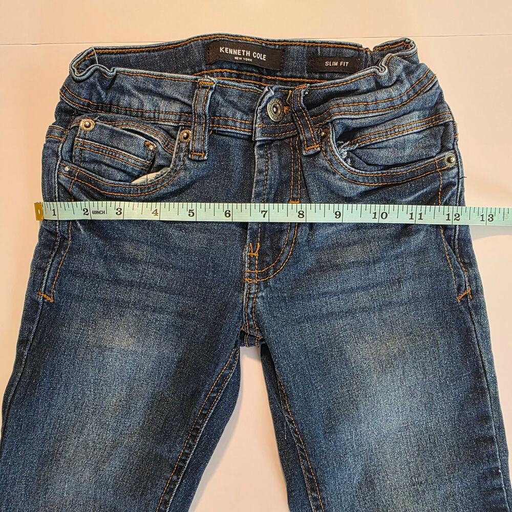 Kenneth Cole Slim Fit Kids Jeans Size Small Dark Wash Denim (KIDS)